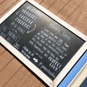 Java Nick's Coffee Hut - Weekly verse - Coffee & Tea Near Me - Carlsbad, New Mexico
