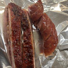 2 miniature ribs in 2 meat platter for almost 25 dollars