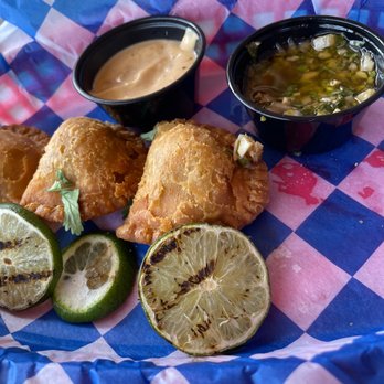 Blue Moon Kitchen & Bar - Pork Carnitas Empanadas - Bars Near Me - Amesbury, Massachusetts Blue Moon Kitchen & Bar - Pork Carnitas Empanadas - Bars Near Me - Amesbury, Massachusetts