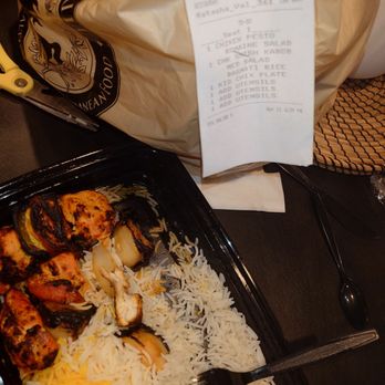 Panini Kabob Grill - Missing my Mediterranean salad - Mediterranean Near Me - Brea, California
