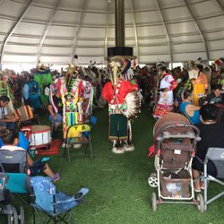 Evergreen Turf - POW WOW on turf at Enoch