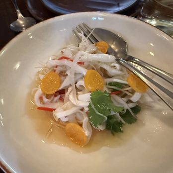 KRU - Amazing squid salad - Thai Near Me - Brooklyn, New York