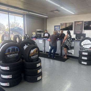 Discount Tire & Service Centers - G and Angel giving phenomenal service - Auto Repair Near Me - Clovis, California Discount Tire & Service Centers - G and Angel giving phenomenal service - Auto Repair Near Me - Clovis, California