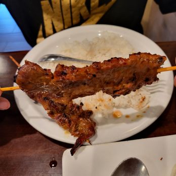 Phnom Penh House - Skewer my son loves so much he had dibs on his plate. Funny guy - Cambodian Near Me - Alameda, California Phnom Penh House - Skewer my son loves so much he had dibs on his plate. Funny guy - Cambodian Near Me - Alameda, California