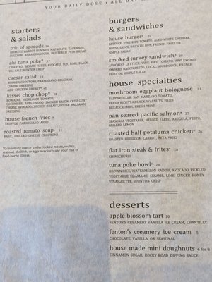 Menu photo 5 Otto's Uptown Kitchen Oakland, CA