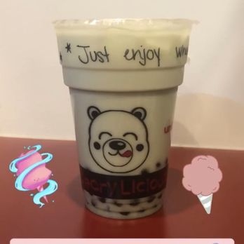 BearyLicious - Cotton Candy Milk Tea - Bubble Tea Near Me - Upland, California BearyLicious - Cotton Candy Milk Tea - Bubble Tea Near Me - Upland, California