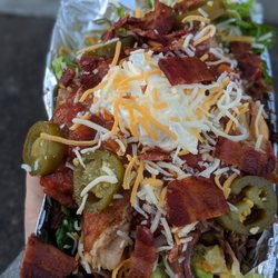Purple People Feeder - Pork nachos