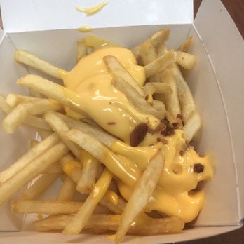 McDonald's - Cheesy bacon fries but I think they forgot the bacon - Fast Food Near Me - Bayside, New York