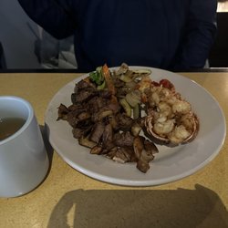 Kobe - Hibachi - beef and lobster prepared gluten-free.