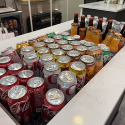 Refreshments station Refreshments station