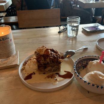 Barsha - Best bread pudding I've ever had - Mediterranean Near Me - Hermosa Beach, California