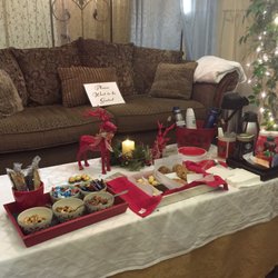 Footloose Massage Center - Snack offerings from 'Crumb Together' cookie shop