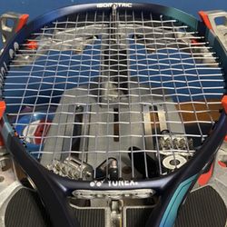 Hector’s Elite Tennis Services - Ezone 100 strung with Tourbite @50lbs 02/09/25 same day stringing