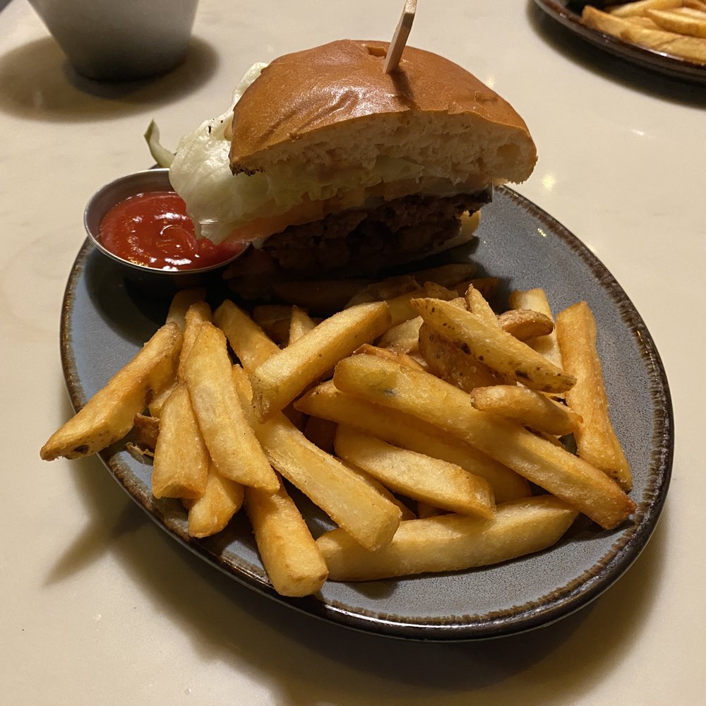 BC Kitchen - a burger and fries on a plate - Bars Near Me - Vancouver, British Columbia BC Kitchen - a burger and fries on a plate - Bars Near Me - Vancouver, British Columbia