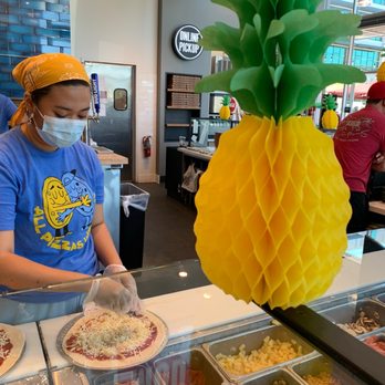 MOD Pizza - Clean and organized pizza counter. - Pizza Near Me - North Hollywood, California