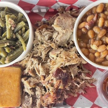Capt Crab Seafood + BBQ - Pork Platter - Barbeque Near Me - York, Pennsylvania