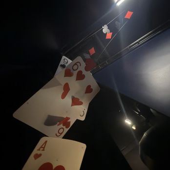 The Magicians Room - Cards in the stairwell - Magicians Near Me - Las Vegas, Nevada The Magicians Room - Cards in the stairwell - Magicians Near Me - Las Vegas, Nevada