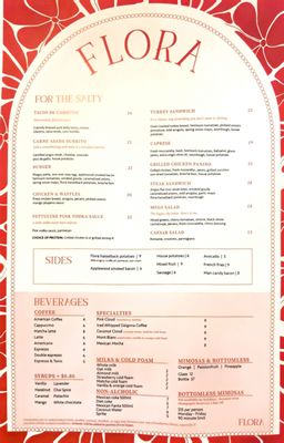 Menu photo 2 Flora San Diego, CA Menu photo 2 Flora San Diego, CA