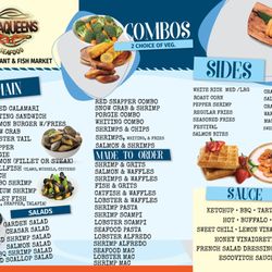 Seaqueens Seafood - Menu