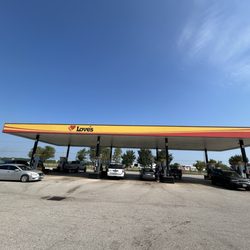 Love's Travel Stop - Gas pumps