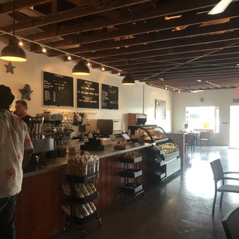 Old Town Coffee - The bar. Simple but important thing: the smaller items have the prices labeled, so no surprises at the register! - Coffee & Tea Near Me - Goleta, California
