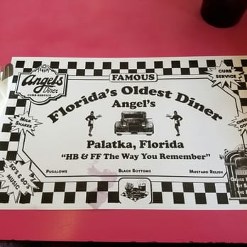 Angel's Dining Car - Place mat - Southern Near Me - Palatka, Florida Angel's Dining Car - Place mat - Southern Near Me - Palatka, Florida