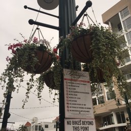 Lovely hanging baskets Lovely hanging baskets