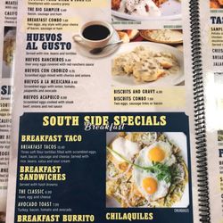 Southside Cafe - Menu 2022