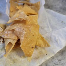 Greasy chips