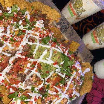 Talkin' Tacos SoDo - Loaded Nachos with Birria and Horchata - Tacos Near Me - Orlando, Florida Talkin' Tacos SoDo - Loaded Nachos with Birria and Horchata - Tacos Near Me - Orlando, Florida