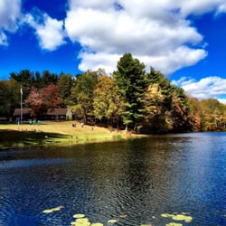 Camp Ralph S. Mason YMCA - Lake (with Mess Hall in background)