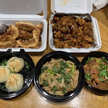 Trendy Dumpling - Pan Fried Bao Chicken Dumpling Pan Fried Spicy Chicken Cube Bang Bang Noodle Couples Tenden - Noodles Near Me - Houston, Texas Trendy Dumpling - Pan Fried Bao Chicken Dumpling Pan Fried Spicy Chicken Cube Bang Bang Noodle Couples Tenden - Noodles Near Me - Houston, Texas