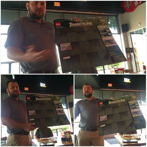 Slide of Triumph Roofing