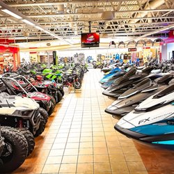 G-Force Powersports - Personal watercraft and off-road vehicles inside our G-Force Powersports showroom in Lakewood.