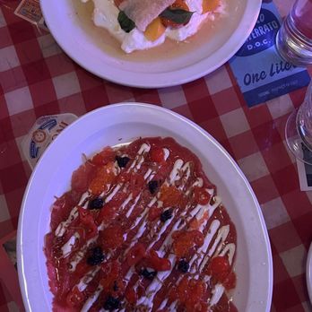 Gigi’s Italian Kitchen - Beef carpaccio and peach burrata - Desserts Near Me - Atlanta, Georgia Gigi’s Italian Kitchen - Beef carpaccio and peach burrata - Desserts Near Me - Atlanta, Georgia