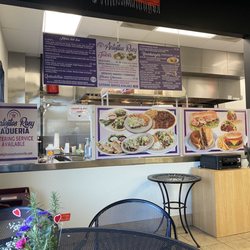 Antojitos Rosy Taqueria - Menu board and where you order.