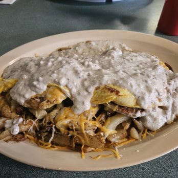 John & Sarah's Restaurant - Breakfast Garbage Plate - Breakfast & Brunch Near Me - Perry, New York