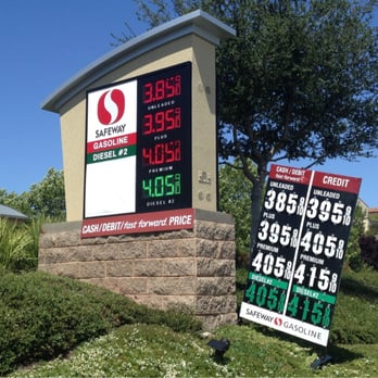 Safeway - As of May 2013, Safeway now charges a different price per gallon of gas when you pay by cash, debit or a credit card. - Grocery Near Me - San Ramon, California