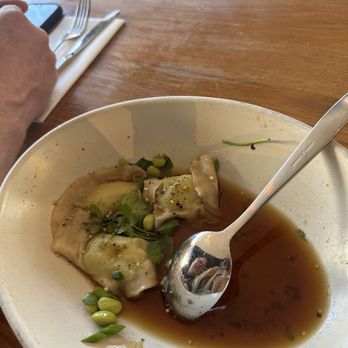 True Food Kitchen - Edamame dumpling - New American Near Me - The Woodlands, Texas True Food Kitchen - Edamame dumpling - New American Near Me - The Woodlands, Texas