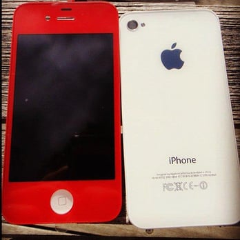 iRepair Express - Red/White iPhone 4/4S - IT Services & Computer Repair Near Me - Dublin, D iRepair Express - Red/White iPhone 4/4S - IT Services & Computer Repair Near Me - Dublin, D