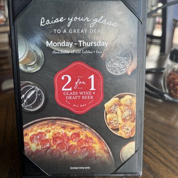 Anthony's Coal Fired Pizza & Wings - The only pic I took-  was waiting so long for food -  I got disgusted and took no photos of the lousy food. - Pizza Near Me - Commack, New York