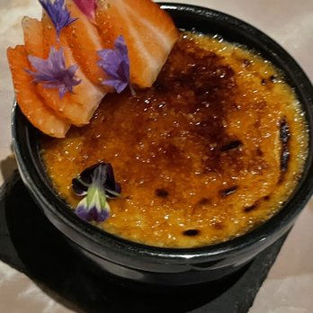 Phatsy Kline's Parlor Lounge - Creme Brûlée was delicious and so pretty!! - Cocktail Bars Near Me - Eureka, California
