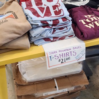 Ozark Mountain Bagel - Apparel for sale - Breakfast & Brunch Near Me - Bentonville, Arkansas Ozark Mountain Bagel - Apparel for sale - Breakfast & Brunch Near Me - Bentonville, Arkansas