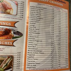 Village Pizza - Grinder menu