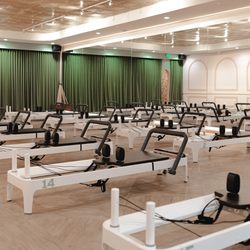 Session  Pilates - 15 People Per Session. Allegro 2 Pilates Reformers.