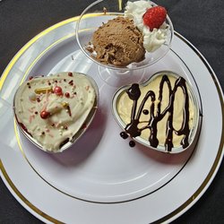 Baby Jo's - Dessert  Chocolate mouse  Peanutbutter pie Red velvet cake