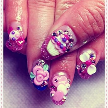 Jen Ko Nails - 3d art with sculpture acrylics! - Nail Salons Near Me - Arcadia, California