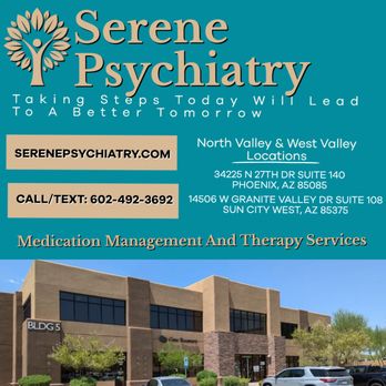 Serene Psychiatry - Ways to contact Serene Psychiatry - Psychologists Near Me - Phoenix, Arizona Serene Psychiatry - Ways to contact Serene Psychiatry - Psychologists Near Me - Phoenix, Arizona