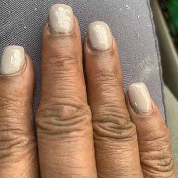 Ruby Nails - Product not flesh with the cuticle/ over filed and drilled. Nails uneven in length! Disgusting!! - Nail Salons Near Me - Dearborn, Michigan