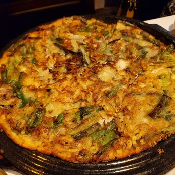 Korea Garden - Crispy Seafood Pancake - Korean Near Me - Honolulu, Hawaii Korea Garden - Crispy Seafood Pancake - Korean Near Me - Honolulu, Hawaii